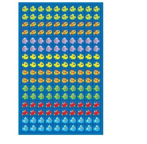 FISH CHART STICKER, TE-PCSE30 – Gramco School Supplies