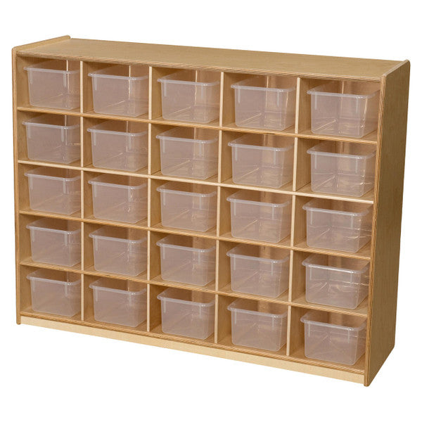 Tip-Me-Not 25 Tray Storage with Translucent Trays