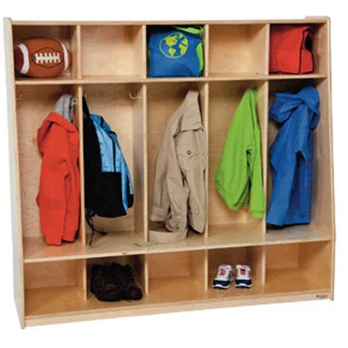 Tip-Me-Not 5 Section Seat Locker