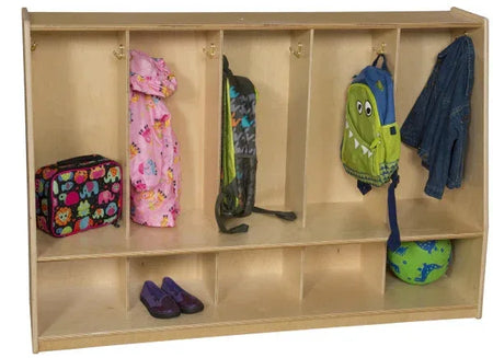 Tip-Me-Not 36-3/4"H, 5 Section Locker