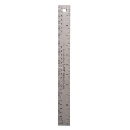 Flexible Stainless Steel Ruler - 12" Length