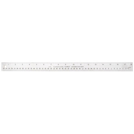 Flexible Stainless Steel Ruler - 18" Length