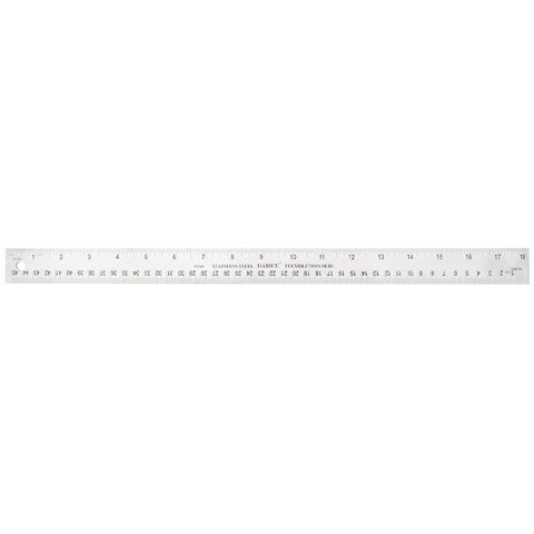 Flexible Stainless Steel Ruler - 18" Length