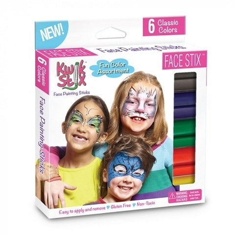 Face Stix™ - Face Painting Sticks - Set of 6 (TPG633)