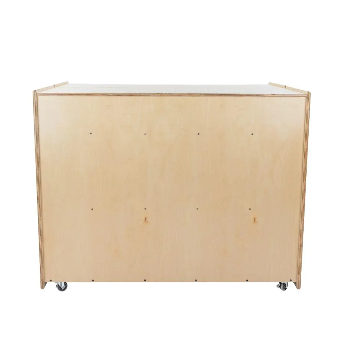 Tray and Shelf Folding Storage with (25) Brown Trays