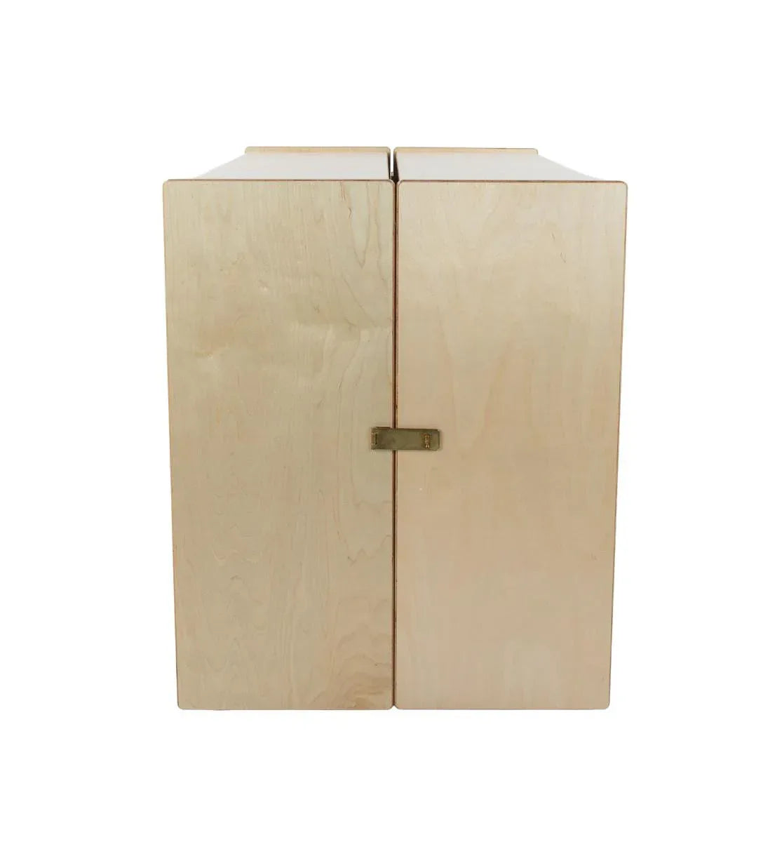 Tray and Shelf Folding Storage with (25) Brown Trays