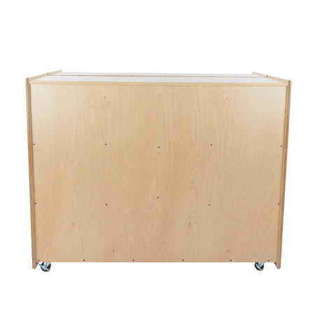 Tray and Shelf Folding Storage with (25) Brown Trays