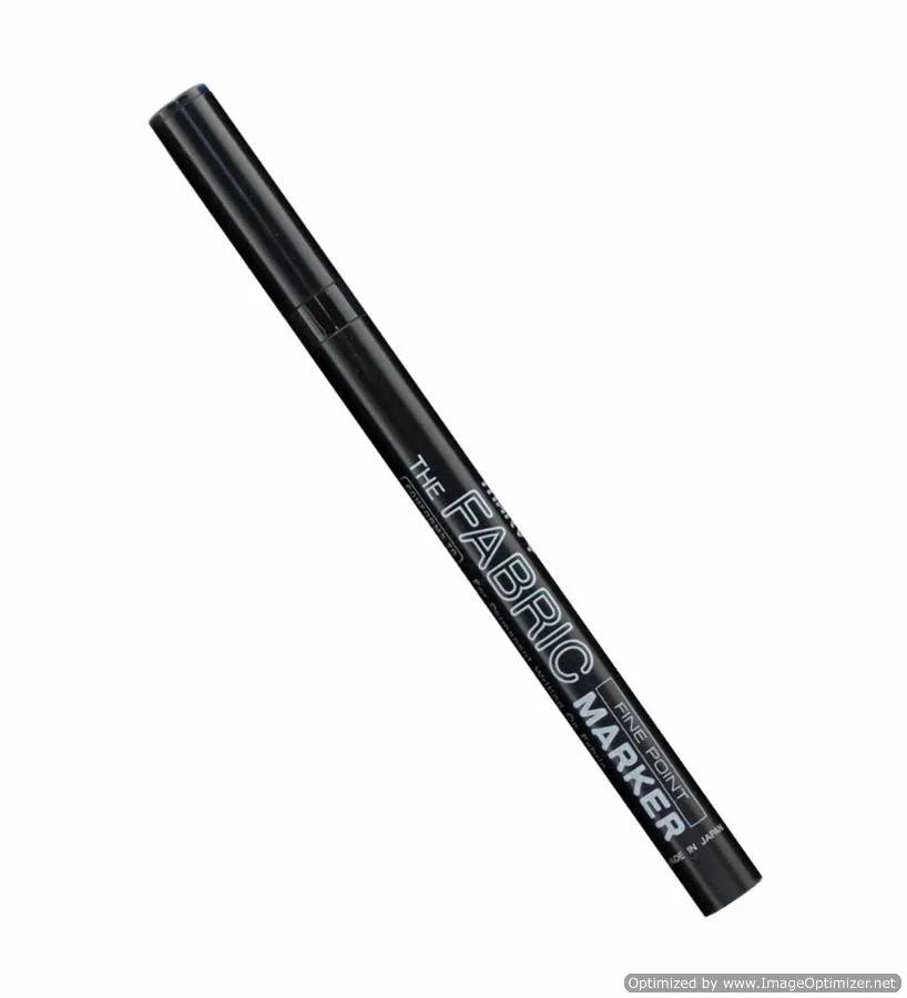Uchida 522-C-1 Marvy Fine Point Fabric Marker, Black