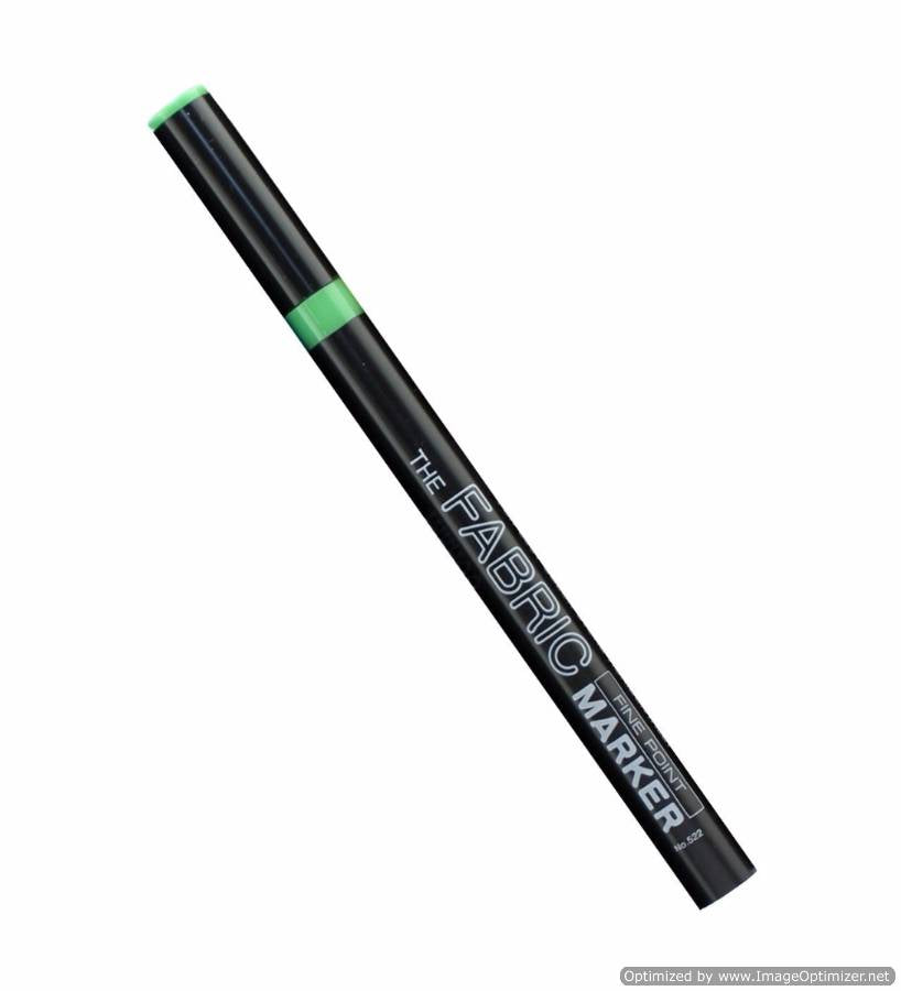 Uchida 522-C-F4 Marvy Fine Point Fabric Marker, Green