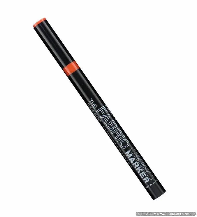 Uchida 522-C-2 Marvy Fine Point Fabric Marker, Red