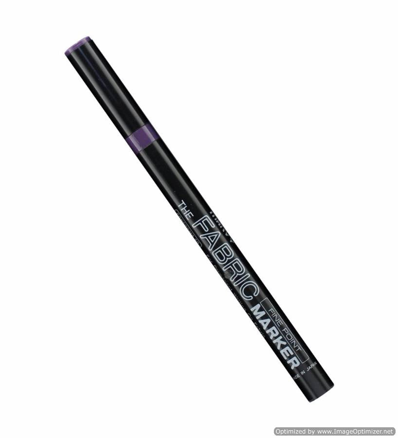 Uchida 522-C-61 Marvy Fine Point Fabric Marker, Violet
