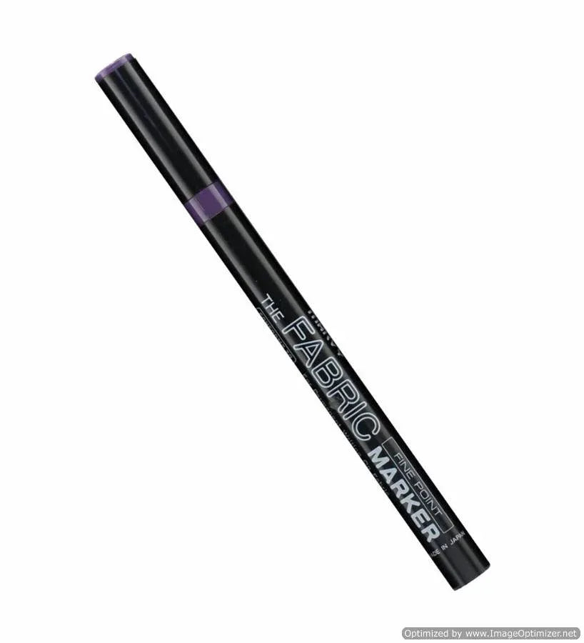 Uchida 522-C-61 Marvy Fine Point Fabric Marker, Violet