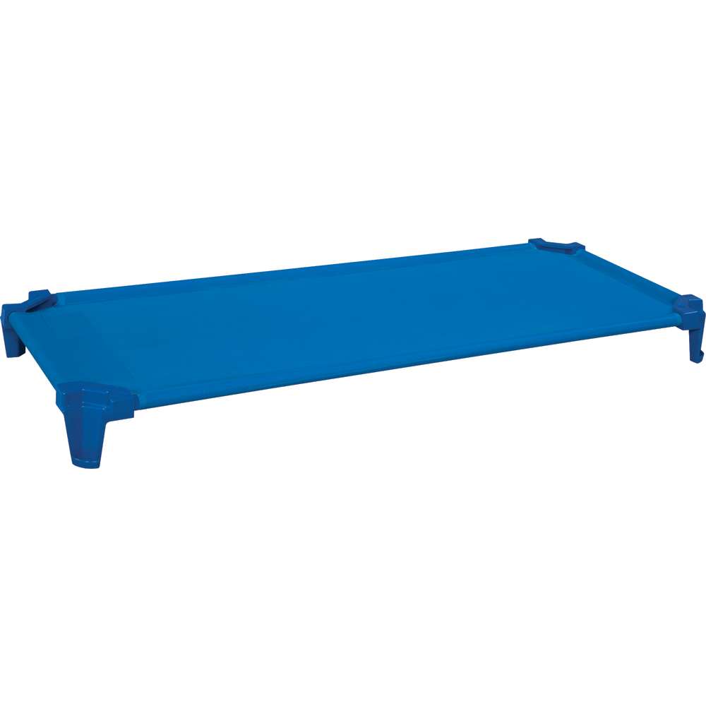 Standard Cots, 53"L x 23"W x 5"H, Unassembled 6-pack, BLUE, (WD87800)