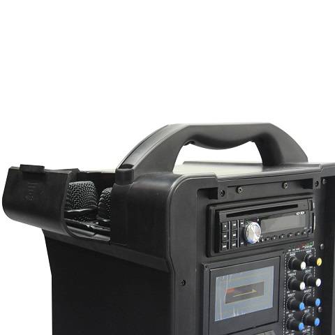 Classroom Wireless PA System - CD, Cassette, MP3, Rechargeable
