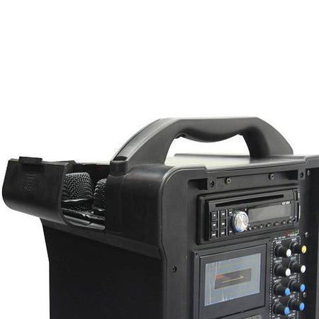 Classroom Wireless PA System - CD, Cassette, MP3, Rechargeable