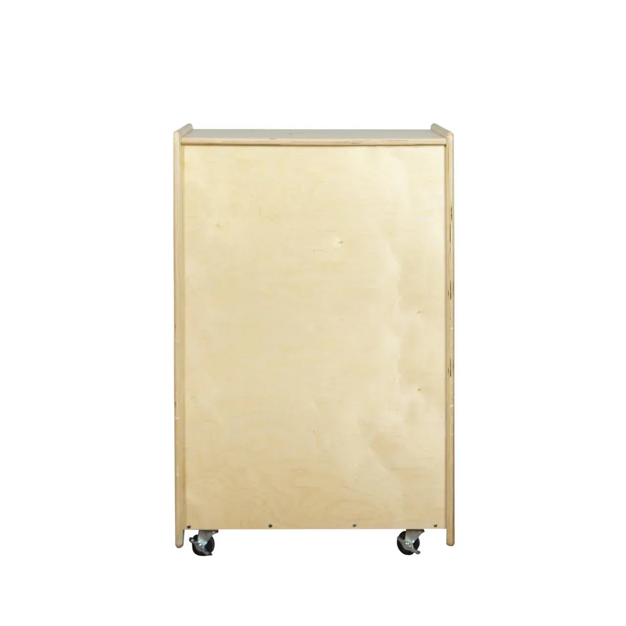 Vertical Storage with (10) Brown Trays