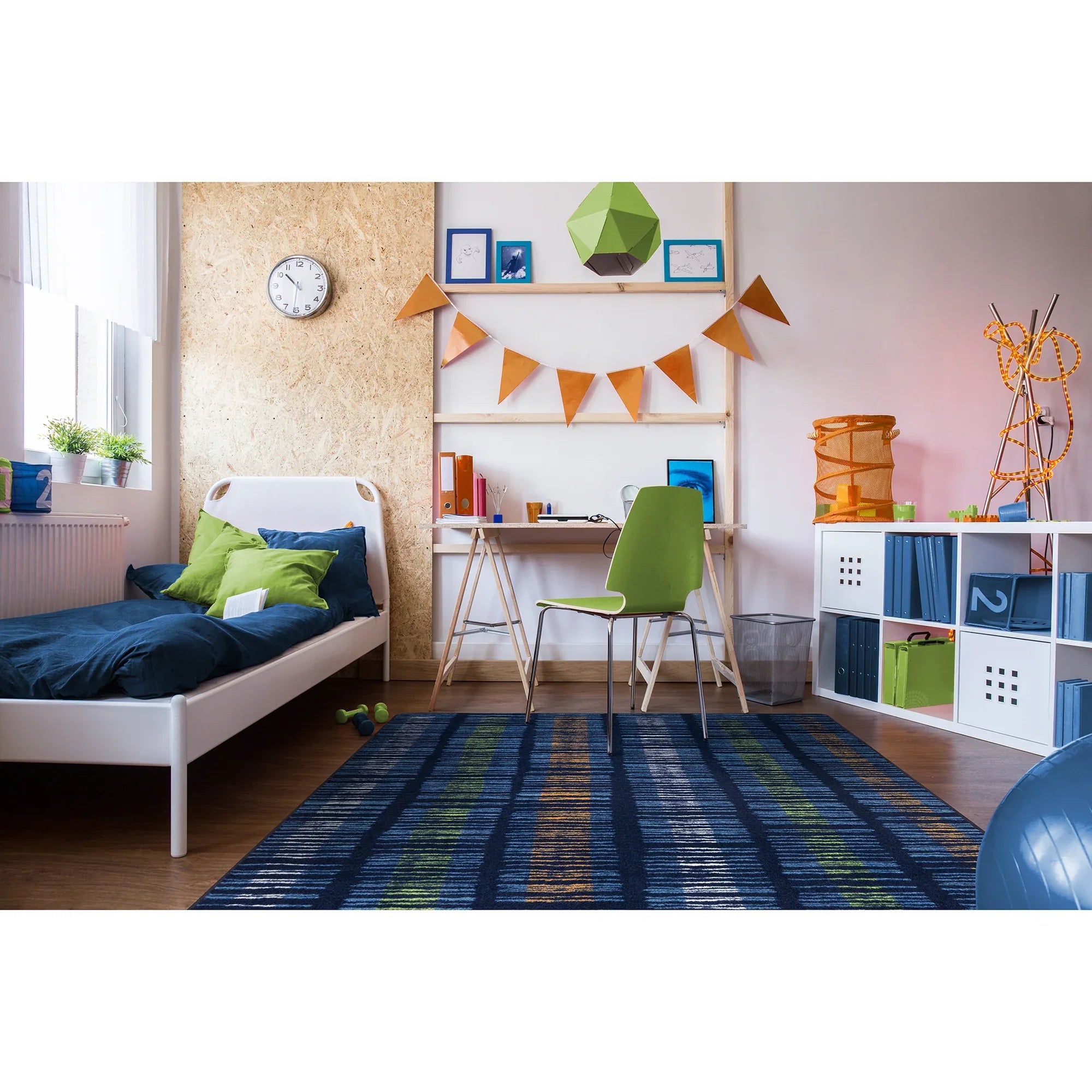 Verve 3'10" x 5'4" area rug in color Citrus