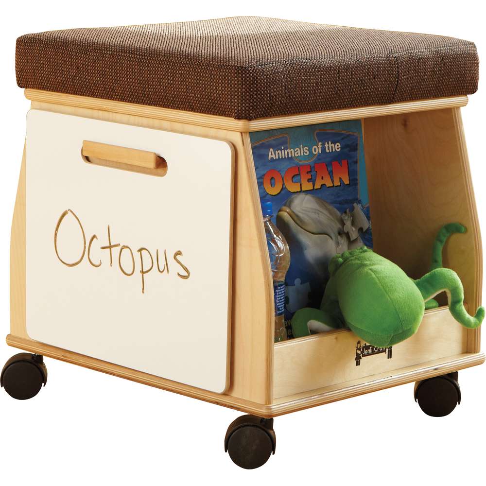 Jonti-Craft® SideKick, Mobile w/Espresso Cushion