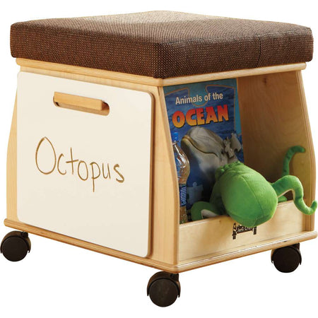 Jonti-Craft® SideKick, Mobile w/Espresso Cushion