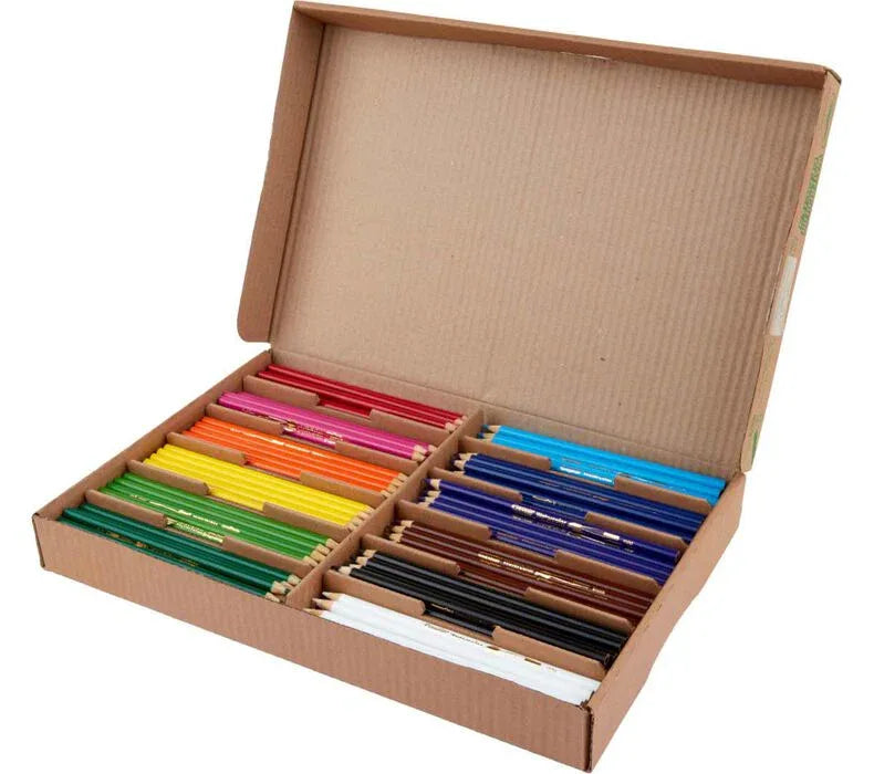 Crayola® Watercolor Colored Pencil Classpack®, 240 pencils, 12 colors (BIN687507)