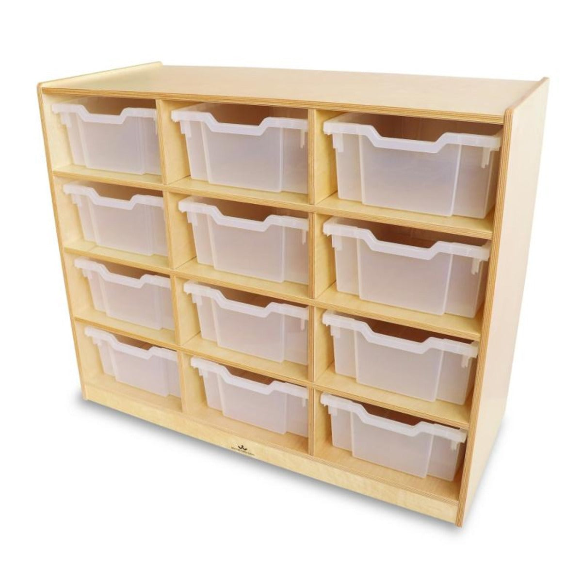 12 Clear Tray Storage Cabinet - Whitney Brothers WB0912T