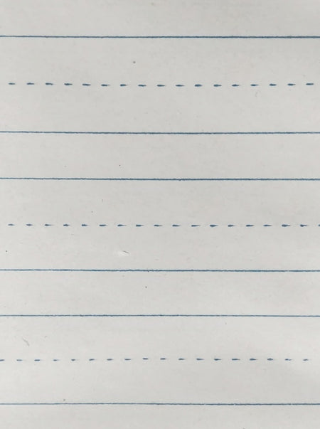 1/2" x 1" Skip-A-Line Writing Paper, Grade 1, 10.5" x 8 Inches, 500 Sheets