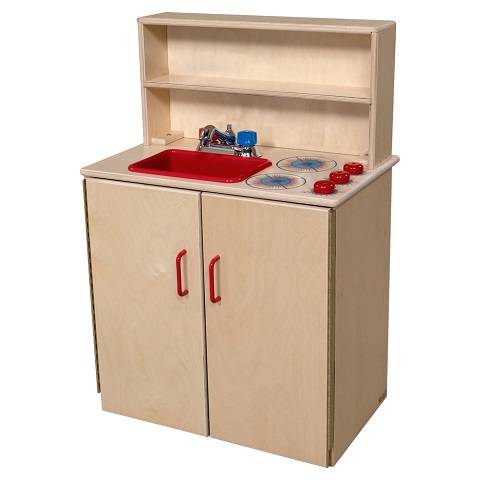 Wood Designs Children Play 3-N-1 Kitchen Center WD-10600