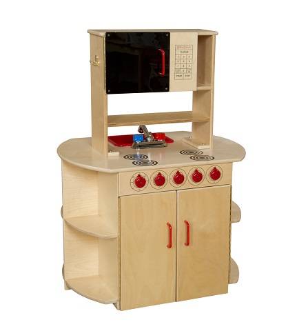 Wood Designs Children Play All-In-One Kitchen Center WD-10875