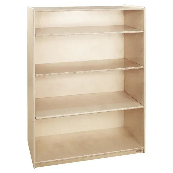 Bookshelf with Adjustable Shelves, 49"H