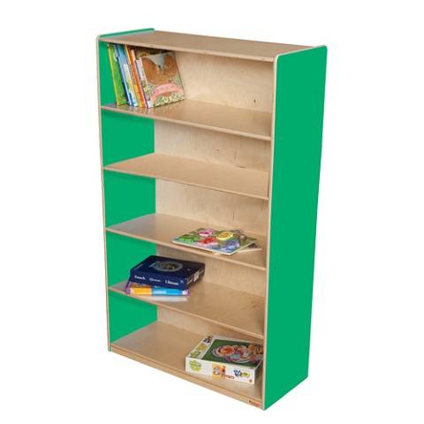 Wood Designs Childrens Bookshelf, Natural wood , 59-1/2"H x 36"W x 15"D WD-12960