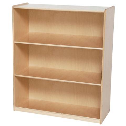 Wood Designs Children Deep Bookshelf , Natural wood , 42.44"H x 18" Deep WD-13242