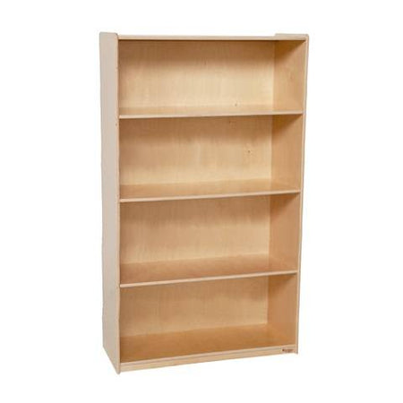 Wood Designs Children Deep Bookshelf , Natural wood , 59-1/2"H x 36"W x 18"D WD-13260
