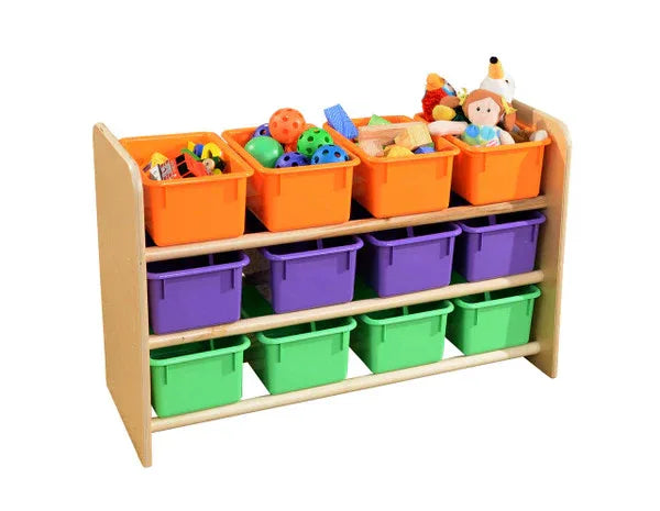 See-All Storage with (12) Assorted Pastel Trays