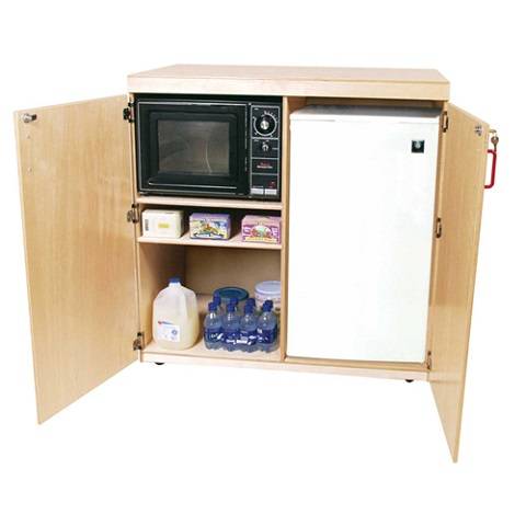 Wood Designs Classroom Teacher's, Mobile Food Cart Fully assembled WD-18200