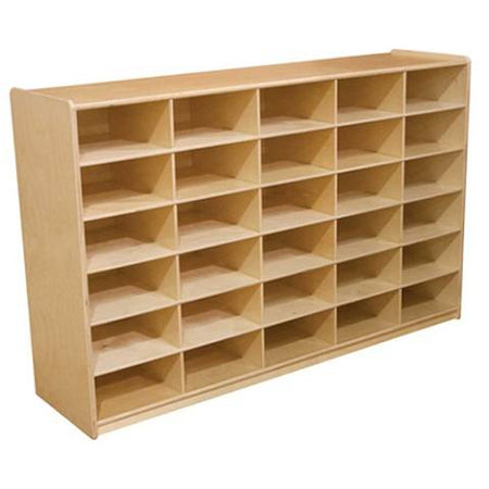 Wood Designs Kids, (30) 5" Letter Tray Storage Unit without Trays WD-18569