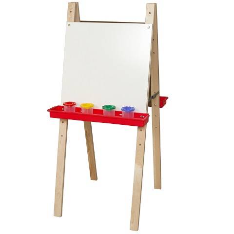 Wood Designs Children's Double Adjustable Easel with Markerboard WD-18925
