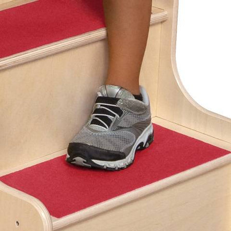 Wood Designs Children's Step-Up-N-Wash Stool Red WD-21200