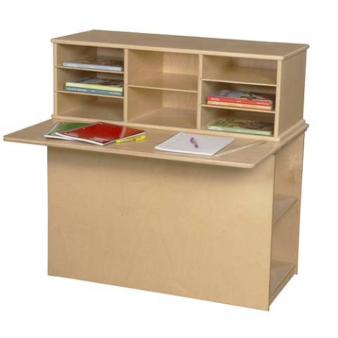 Wood Designs Classroom Children's, Single Sided Junior Writing Center WD-31110