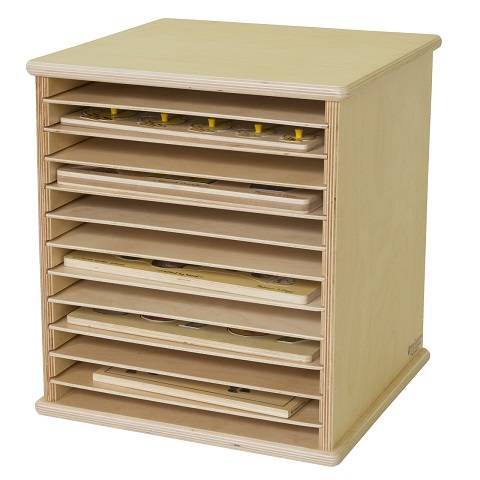 Wood Designs Kids, Tabletop Puzzle Rack WD-33200