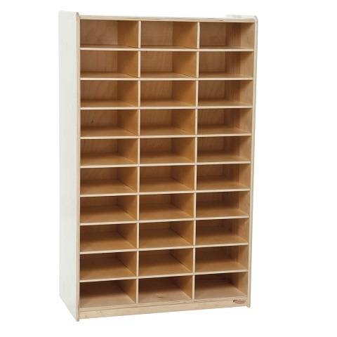Wood Designs Classroom Children's, Mailbox Center Natural WD-33300