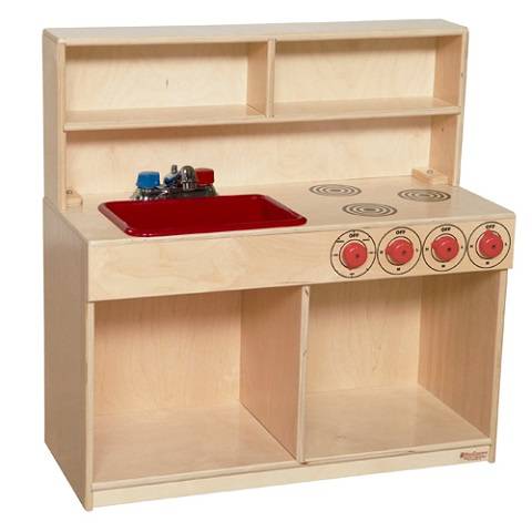 Wood Designs Children Play, Tot 3-N-1 Kitchen WD-40800