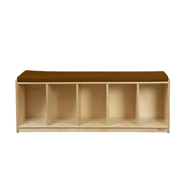 Reading Bench with Brown Cushion