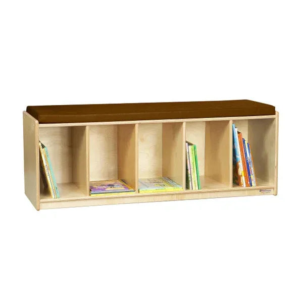 Reading Bench with Brown Cushion