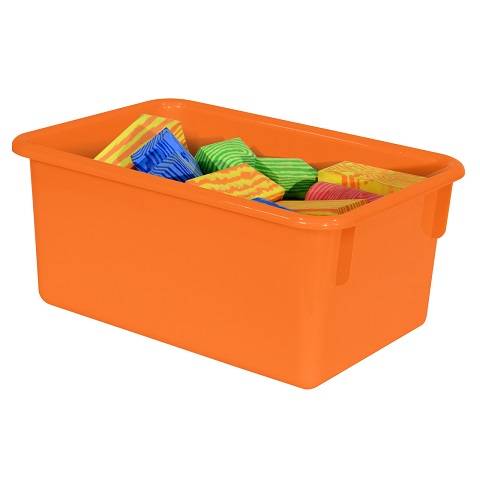 Orange Cubby Trays, Pack of 10