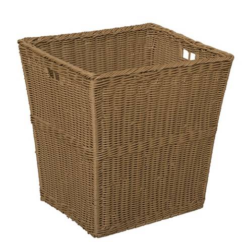 Wood Designs Kids, Large Size Plastic Wicker Basket Set of 4 WD-72004
