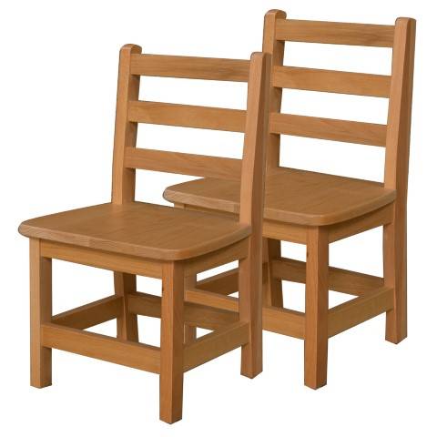 Wood Designs Children's 12" Chair, Carton of (2), WD-81202