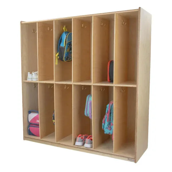 Twelve Section Locker