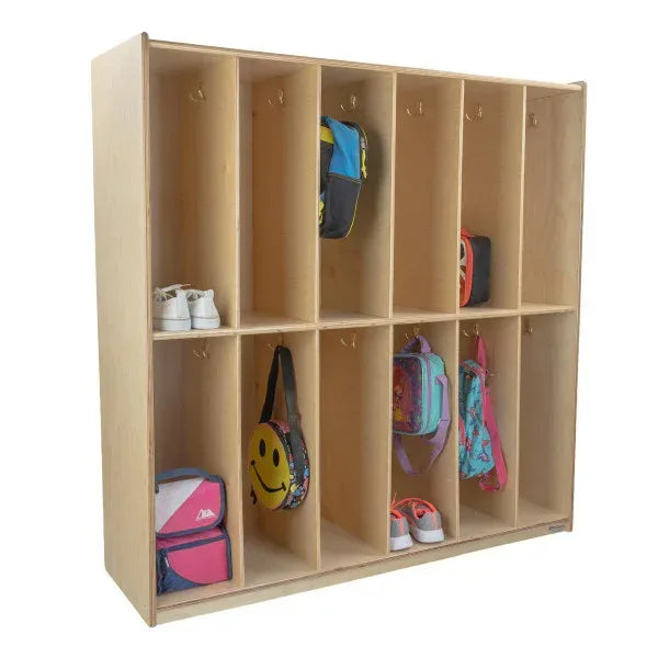 Twelve Section Locker