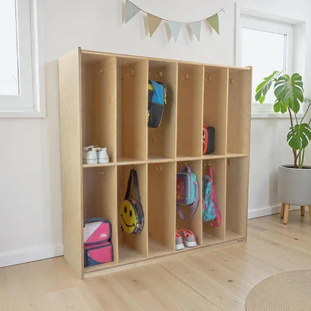 Twelve Section Locker