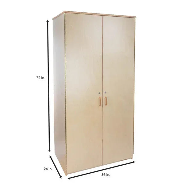 Stationary Classroom Closet